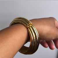 Image 4 of HINGED CLASP CUFF BRACLET