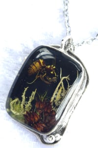 Image 1 of Wasp scene necklace