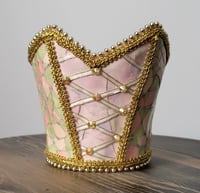 Golden Harlequin Mini Corset