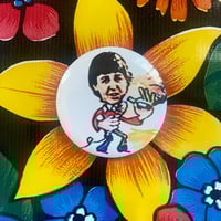 Paul gets busted button