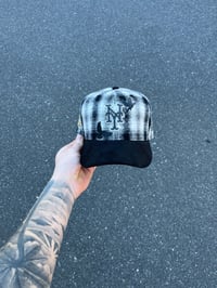 Image 2 of CORDUROY BRIM PLAID NEW YORK METS CUSTOM FITTED CAP