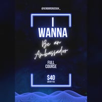 Image 1 of AMBASSADOR /INFLUENCER COURSE ONE ON ONE