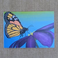 Image 1 of Monarch Butterfly Art Print