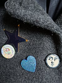 Image 2 of Face Buttons set of 4  3cm diameter 