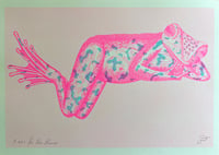 Image 2 of Ribbit For Her Pleasure - Riso Print