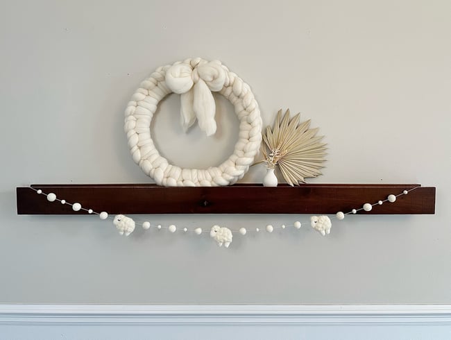 Wooly Sheep Garland