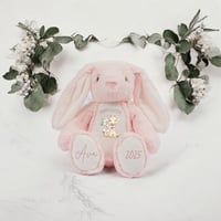 Image 2 of Pink Easter Bunny Plush