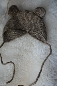 Image 3 of Teddy Bonnet - Hand-knit in Ireland
