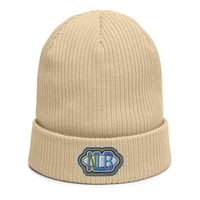 Image 2 of NLB embroidered beanie