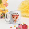 SLICE - White glossy mug