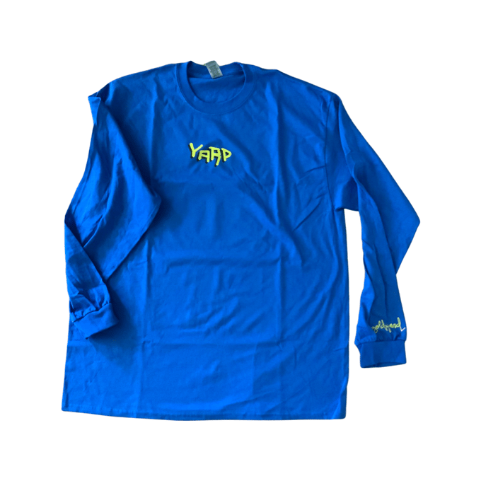 Image of Limited Edition “YARD” Long-sleeve, Blue