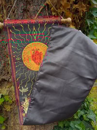 Image 4 of Love & Warmth Wall Scroll Woven Tapestry 