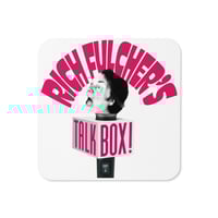 Rich Fulcher's TalkBox Cork-back coaster