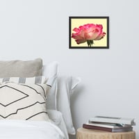 Image 2 of Framed Floral photo paper poster