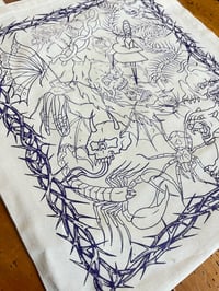 Image 1 of Stencil tote bags 