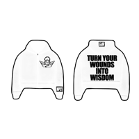 Image 2 of Hidden potential turn your wounds into wisdom zip up hoodie 
