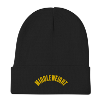 Image 1 of Boxing Aficionado Middleweight Beanie (2 colors)