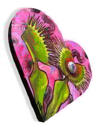 Image 2 of “VENUS EYE TRAP” ORIGINAL PAINTED BY NIKITA ROSALIND 9”x8” 