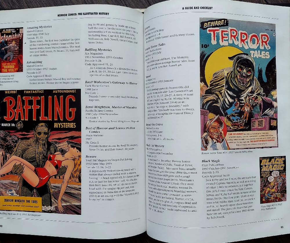 Horror Comics: The Illustrated History, by Mike Benton
