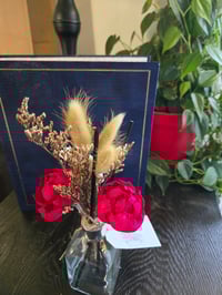 Image 3 of Ice Poppy and Roped Red Peonys