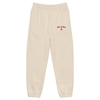 Image 2 of NEW! MDM Embroidered "Old Maroon" Heavyweight sweatpants