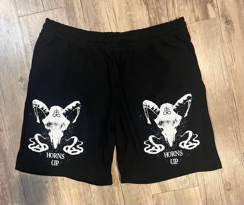 Image of Horns Up Unisex Shorts