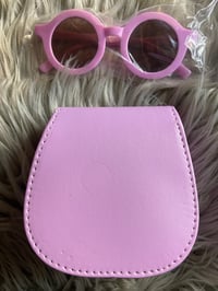 Image 1 of Purple Toddler Purse & Sunglasses