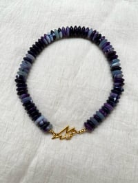 Image 1 of Purple Lightning Necklace 