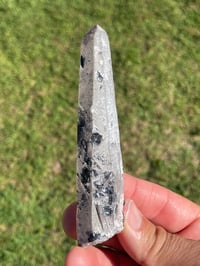 Image 2 of Mongolian Quartz With Hematite Flowers #1958
