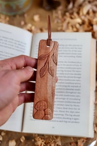 Image 4 of Beech tree and Penny bun mushroom Book  mark 