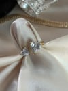 Dainty Heart Ring White