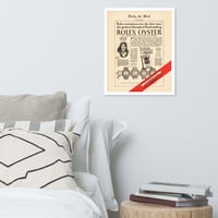 Image 5 of Rolex waterproof ad framed poster