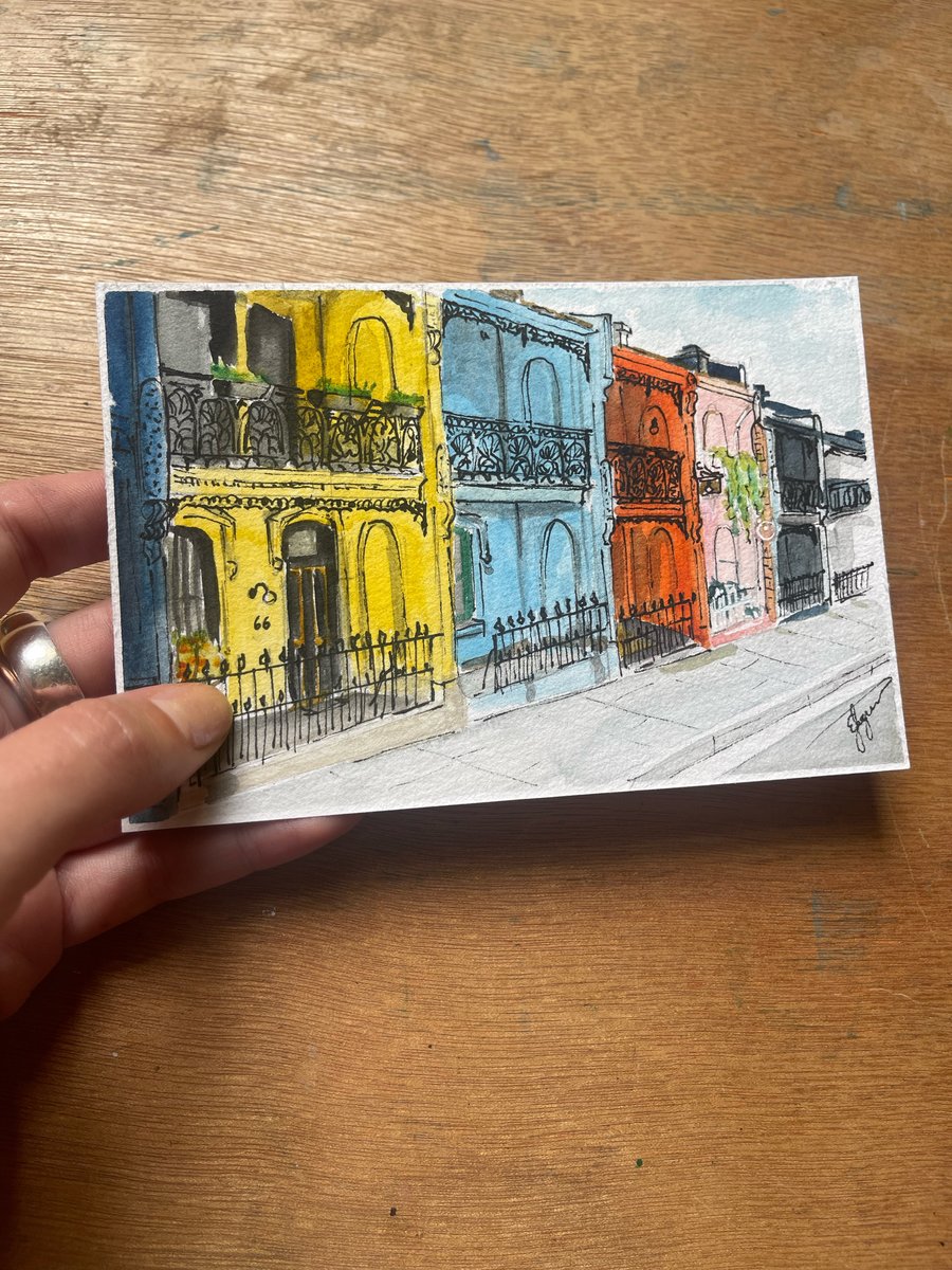 Image of 'William Street' Original Artwork 