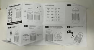 Image of Mozz Guard UV Mosquito Zapper Orange - 2 Units - Free Shipping