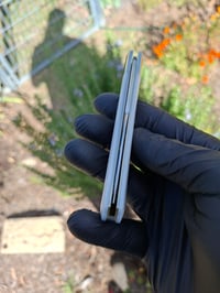 Image 4 of Clip point slippie. Faux ivory.