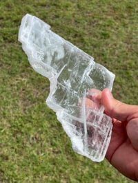 Image 14 of Transparent Selenite Slab | Morocco #3012