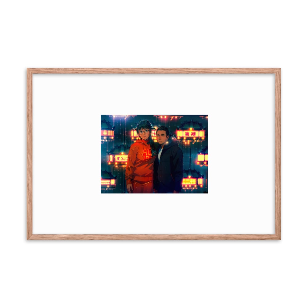 ZEN EXP - “Fan Luv” Framed photo paper poster