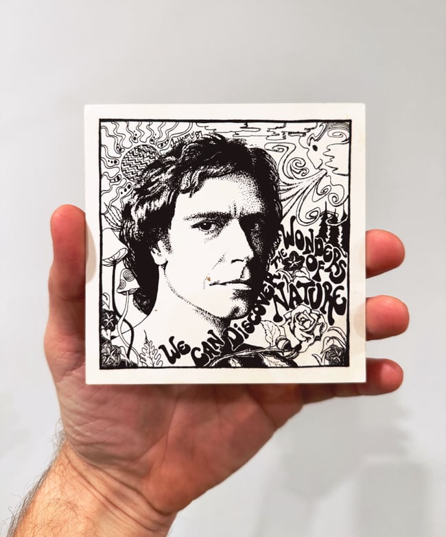 1987 Wonders of Nature 4” Sticker 