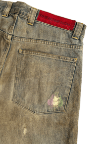 Image 4 of '04 Phenomenon "Rasta Stitch" Mud Denim - 35