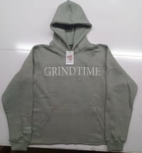 Image 2 of GREY CROP HOODIE JOGGING SET