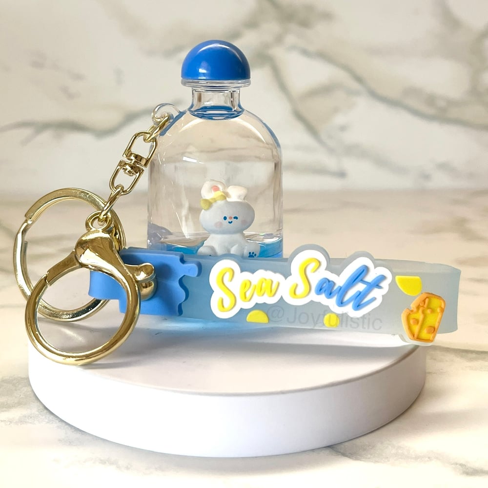 Image of Bunny in a Bottle Keychain