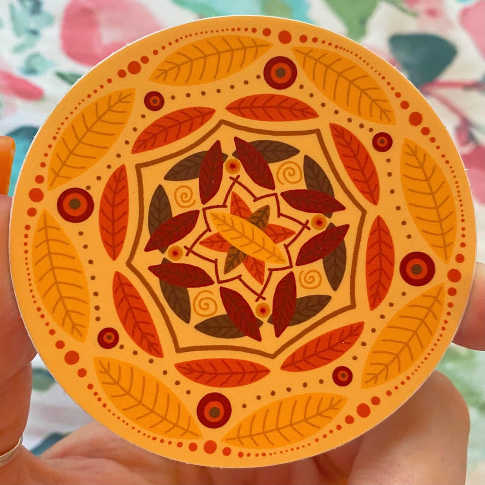 Image of fall mandala