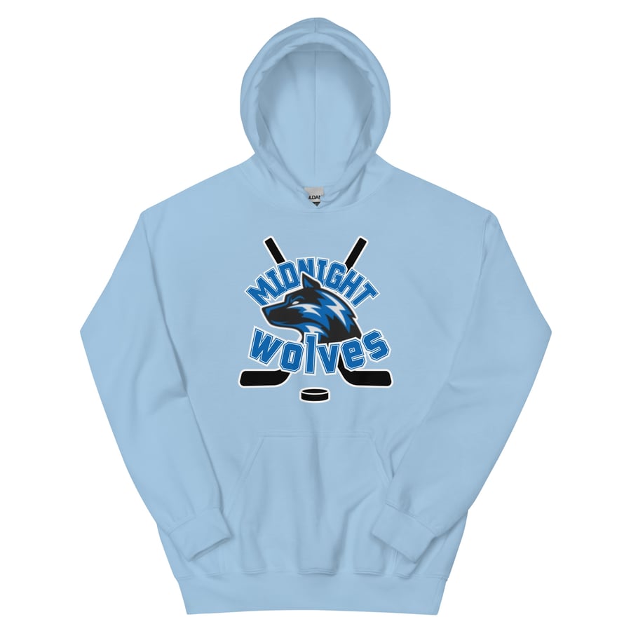 Image of Officially licensed midnight wolves Unisex Hoodie