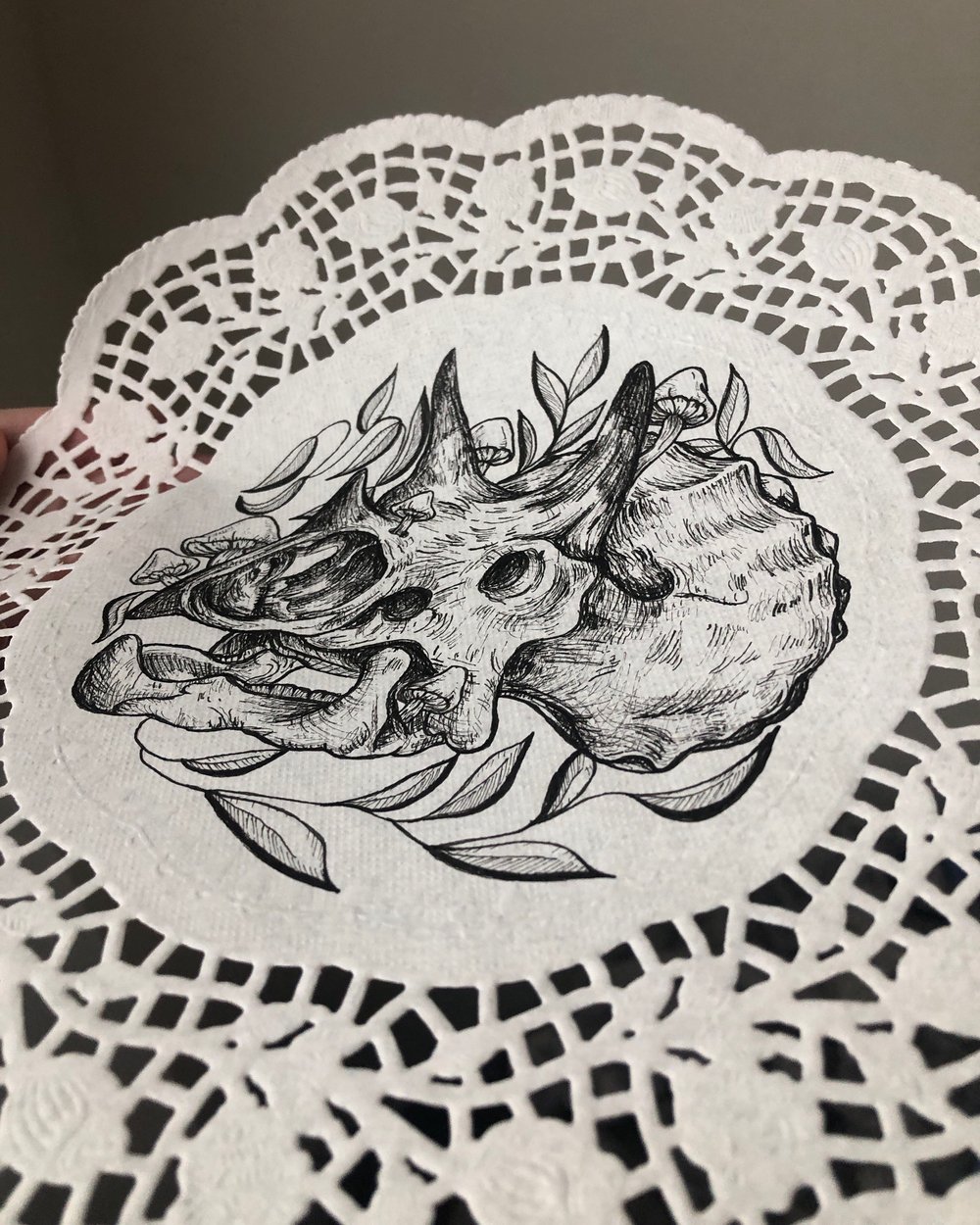 Image of Dinosaur Doily