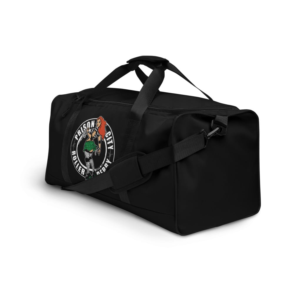 Prison City Roller Derby Duffle bag