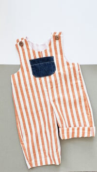 Image 1 of CITRUS STRIPE ROMPER