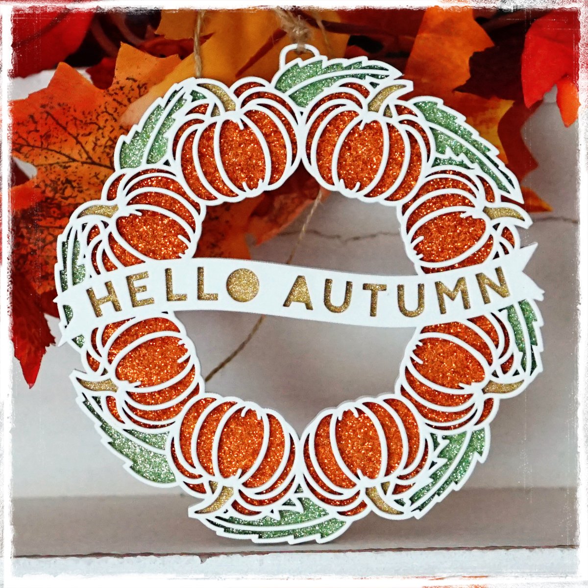 Image of Hello Autumn Wreath