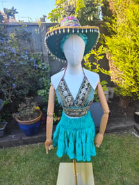Image 1 of Boho Mini Skirt- one size 6-12 uk