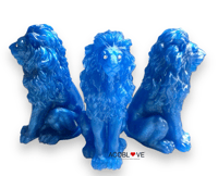 Image 1 of Go Blue Lion Statue