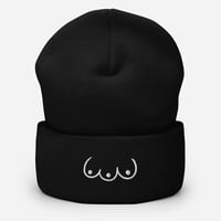 Image 4 of Tri boobies Cuffed Beanie